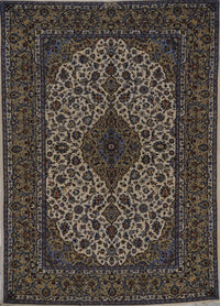 Persian Kashan Old Hand Knotted Wool 5x8