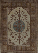 Pakistan Kotan Hand Knotted Wool 4x5