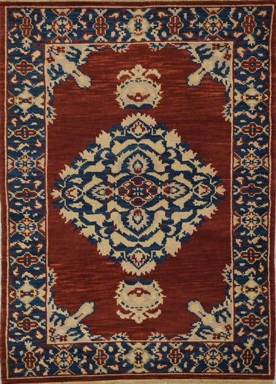 China Oushak Hand Knotted Wool 4x6