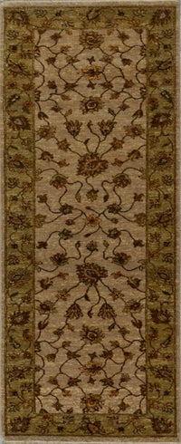 India Tuscan Hand Knotted Wool 3x8