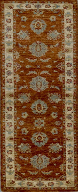 Pakistan Ziegler Hand Knotted Wool 3x8