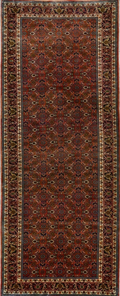 Iran Bijar Hand Knotted Wool 3x8