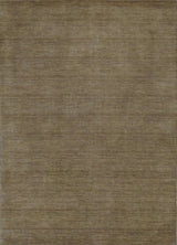 India Plain Hand Loom  Wool 4x6