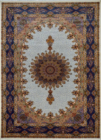 Persian Tabriz Fine Power Loom Art Silk 7x10