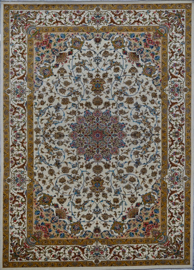 Persian Fine Tabriz Art Silk Power Loom 7x10