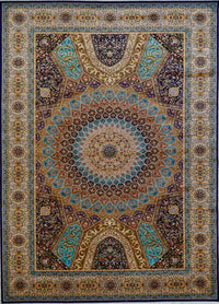 Persian Fine Tabriz Dom Art Silk Power Loom 7x10