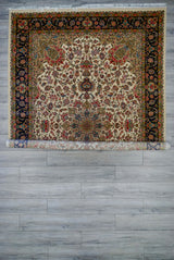 Persian Fine Tabriz Art Silk Power Loom 7x10