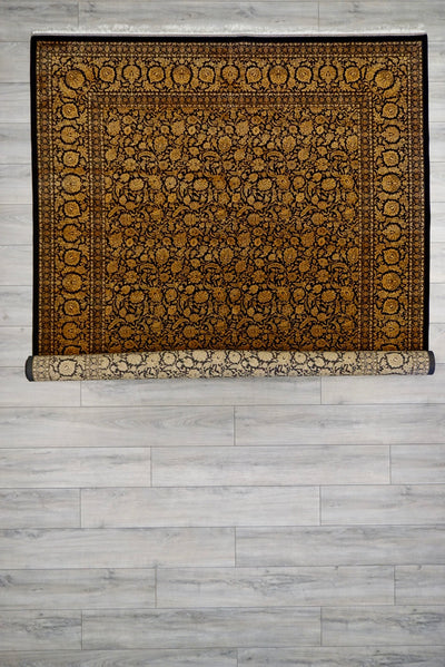 Persian Fine Tabriz Art Silk Power Loom 7x10