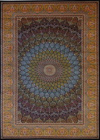 Persian Fine Tabriz Dome Art Silk Power Loom 7x10