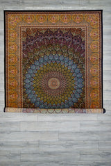 Persian Fine Tabriz Dome Art Silk Power Loom 7x10