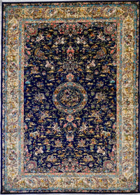 Persian Fine Qum Hunting Art Silk Power Loom 7x10