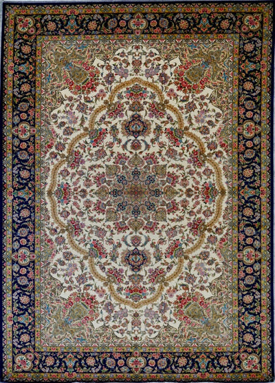 Persian Fine Tabriz Art Silk Power Loom 7x10