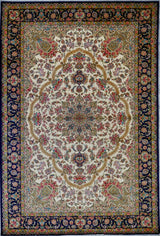 Persian Fine Tabriz Art Silk Power Loom 7x10