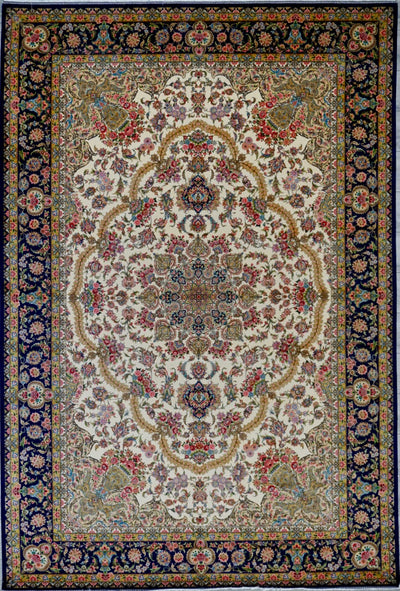 Persian Fine Tabriz Art Silk Power Loom 7x10