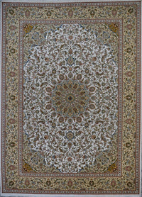 Persian Fine Tabriz Art Silk Power Loom 8x11