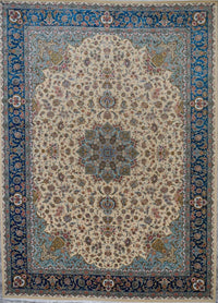 Persian Fine Tabriz Art Silk Power Loom 8x11