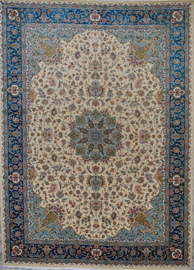 Persian Fine Tabriz Art Silk Power Loom 8x11