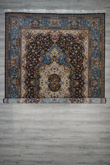 Persian Fine Tabriz Art Silk Power Loom 8x11