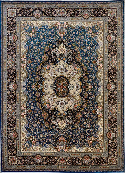 Persian Fine Tabriz Art Silk Power Loom 8x11