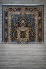 Persian Fine Tabriz Art Silk Power Loom 8x11