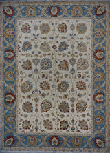 India Ziegler Hand Knotted Wool 9x12