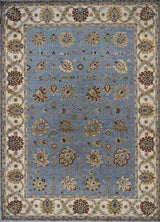 India Ziegler Hand Knotted Wool 9x12