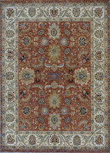 India Ziegler Hand Knotted Wool 8x10