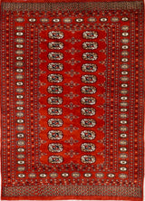 Pakistan Bokarah Hand Knotted Wool 4x6