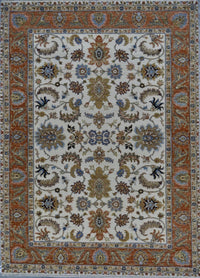 India Ziegler Hand Knotted Wool 6x9