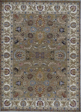 India Ziegler Hand Knotted Wool 5x7