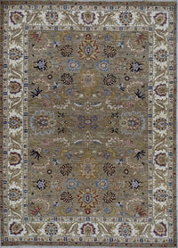 India Ziegler Hand Knotted Wool 5x7