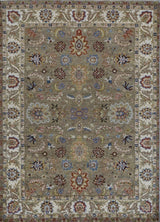 India Ziegler Hand Knotted Wool 5x7