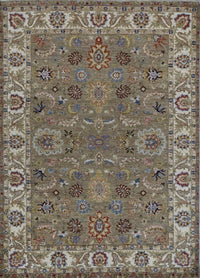 India Ziegler Hand Knotted Wool 5x7