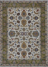 India Ziegler Hand Knotted Wool 5x7