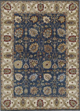 India Ziegler Hand Knotted Wool 5x7