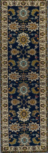 India Ziegler Hand Knotted Wool 3x10