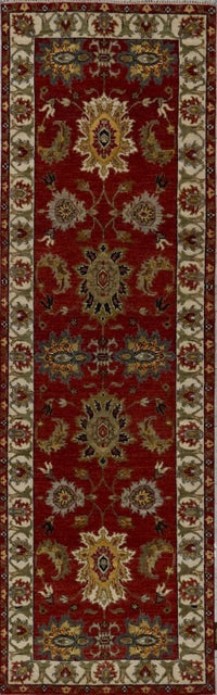 India Ziegler Hand Knotted Wool 3x8