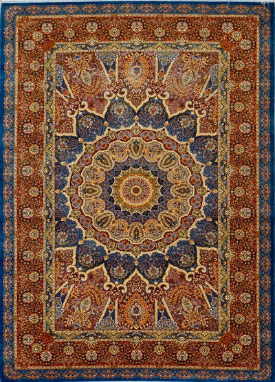 Persian Fine Tabriz Saba Power Loom Art Silk 5x7