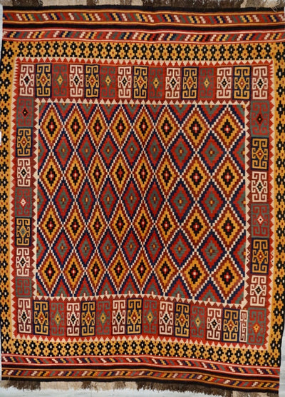 Afghanistan Killim Hand Woven Wool 8x10