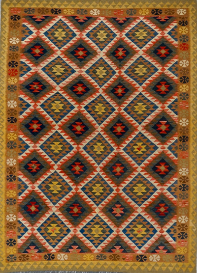 Afghanistan Killim Hand Woven Wool 6x9