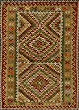 Afghanistan Killm Hand Woven Wool 5x8