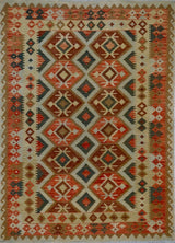 Afghanistan Killim Hand Woven Wool 6x9