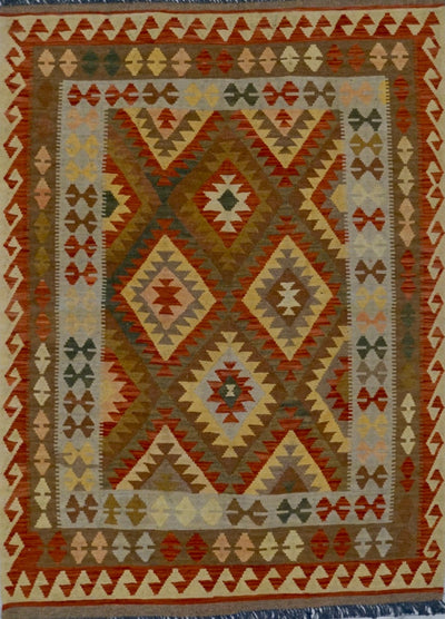 Afghanistan Killm Hand Woven Wool 5x6