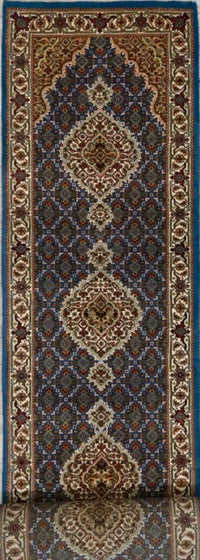 India Tabriz Mahi Hand Knotted Wool & Silk 3x20