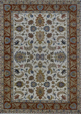 India Ziegler Hand Knotted Wool 6x9