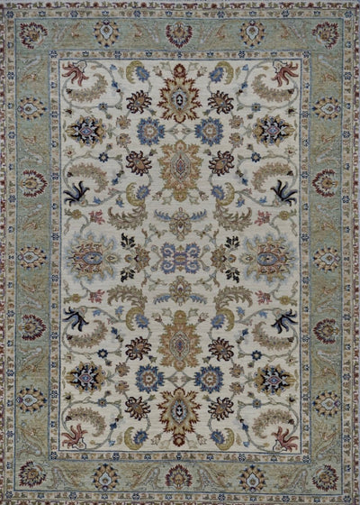 India Ziegler Hand Knotted Wool 6x9