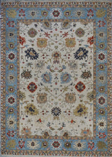 India Ziegler Hand Knotted Wool 9x12