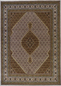 India Tabriz Mahi Hand Knotted Wool 8x10