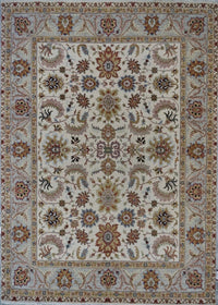 India Ziegler Hand Knotted Wool 8x11