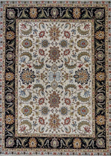 India Ziegler Hand Knotted Wool 8x10